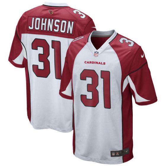 Youth Arizona Cardinals #31 David Johnson Nike White Game NFL Jersey->->Youth Jersey